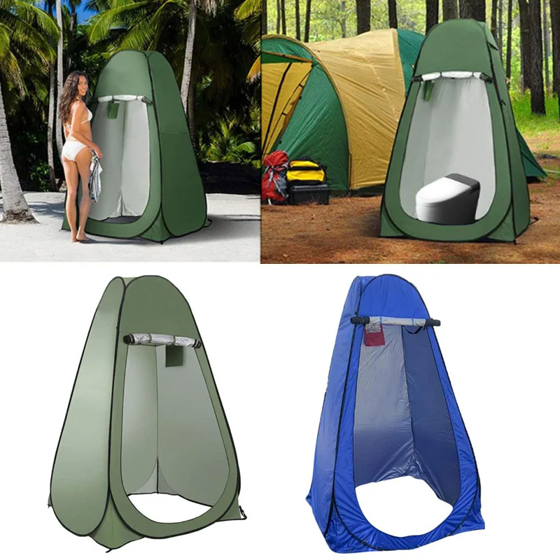 Portable Simple Outdoor Camping Tent Shower Tent Bath Cover Changing Fitting Room Mobile Toilet Fishing Photography