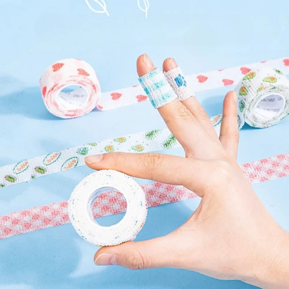Finger Bandage Self-Adhesive Elastic Finger Protector for Students Writing