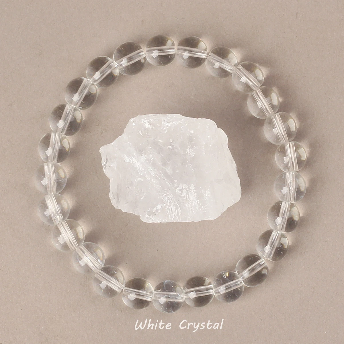 8 White Crystal