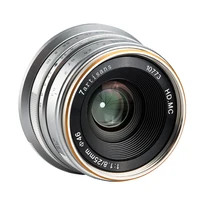7artisans 7 artisans 25mm F1.8 Manual Focus Prime Lens for Sony E/Fujifilm FX/Canon EOS-M/Olympus and Panasonic Micro 4/3 Mount 1