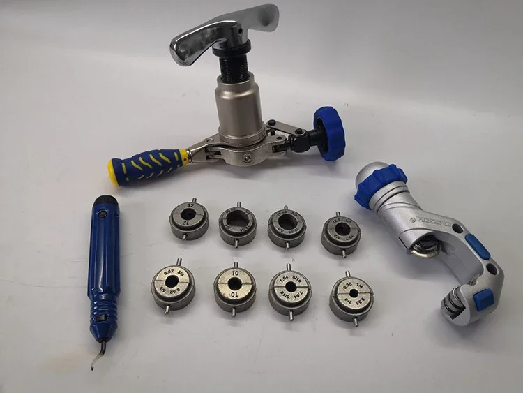 220V New WK-519FT-l Professional Reamer Kit Copper Tube Expander Integrated Ecce