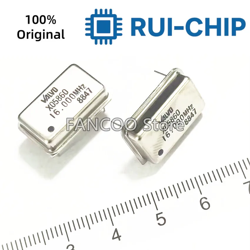 5개 16M 16MHZ 16.000M 16.000MHZ 크리스탈 발진기 액티브 OSC DIP-4 직사각형 풀 사이즈 3.3V 5V