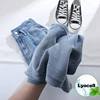 Summer Ultra-thin Women's Jeans 100% Lyocell Cool Comfortable Baggy Straight Denim Pants Korean Street Fashion High Waisted 1