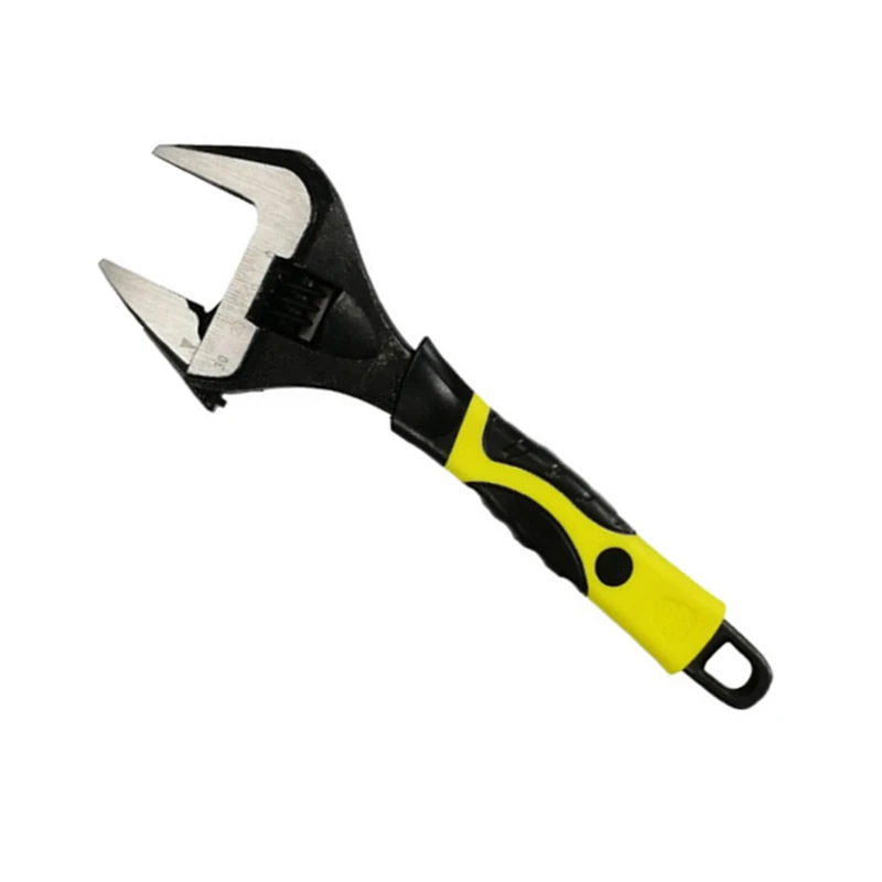

Adjustable Wrench 8 Inch Universal Spanner Bathroom Wrench Stainless Steel Wrench Household Open Plumbing Repair Tool