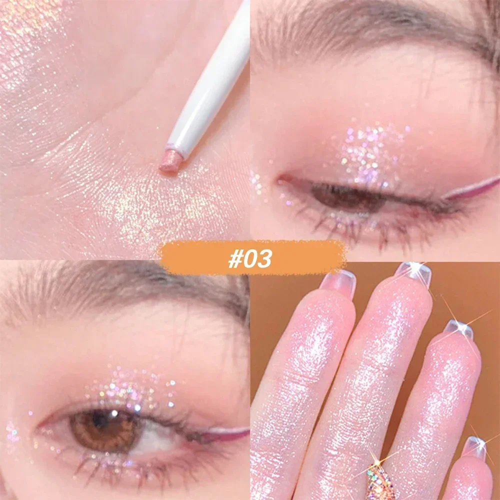 Liquid Eyeliner Eye Makeup Set Eyeshadow Pencil Eyeshadow Pen Makeup Kit Eyeliner Pencil Makeup Pen Eyeshadow Eyeliner Matte Eyeshadow Liquid Eyeshadow Matte Pink Tea Brown Lying Silkworm Eyeliner Pen Natural Brightening Glitter Eyes Shadow Pencil Shimmer Glue Eyeliner Cosmetics