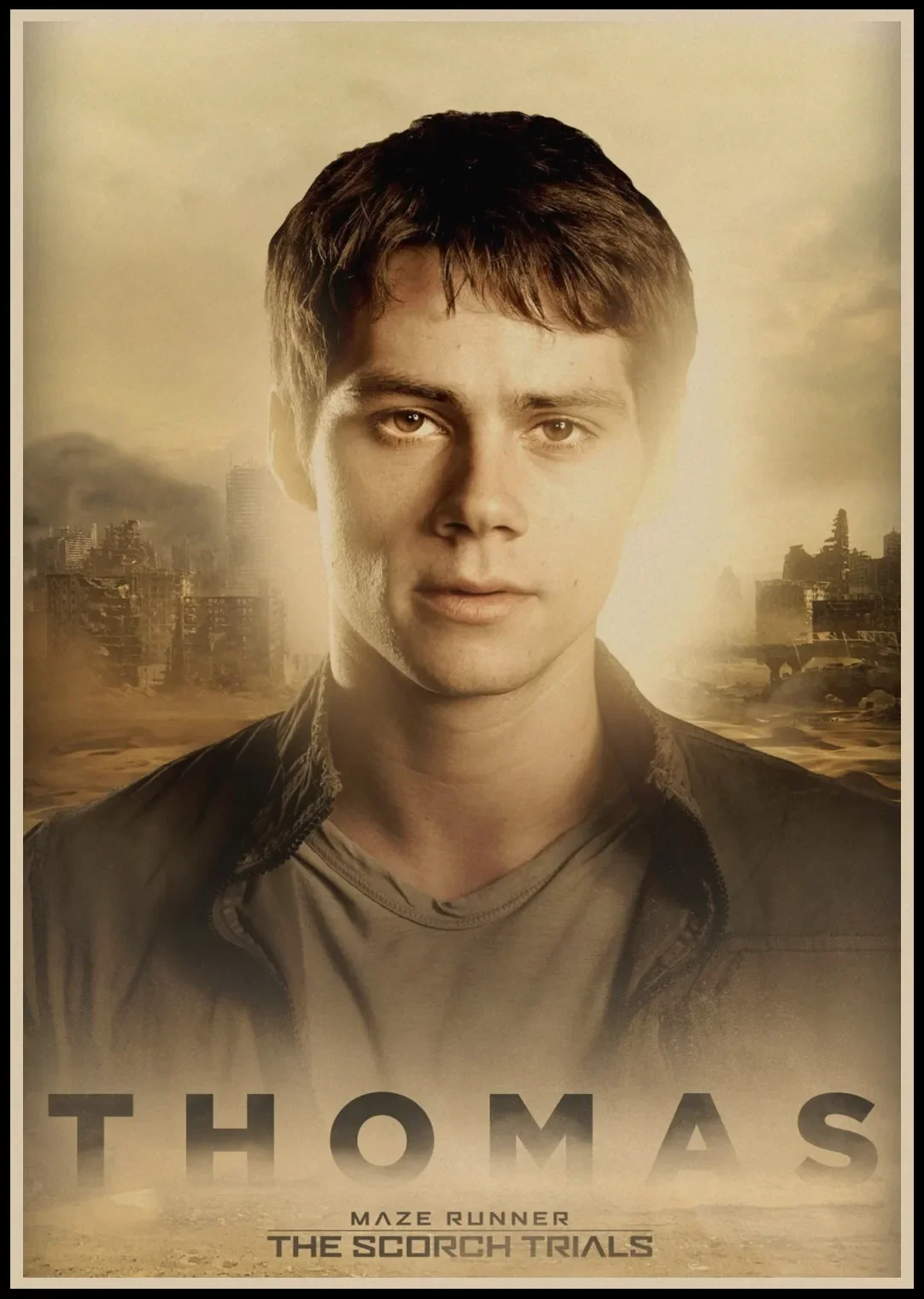 The Maze Runner TV Kraft Paper Poster Office Gift Room Dining Home Decor Wall Sticker Living Room Bar Decor Gift A3