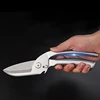 All Steel Integrated Multifunctional Fish Pattern Handle Powerful Kitchen Chicken Bone Scissors Detachable Sharp Cutter for Home 5