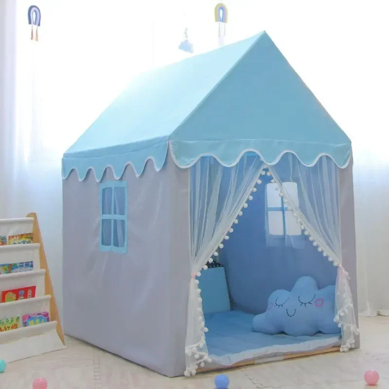 Kids Toy Tent 1.35M Wigwam Folding Girl Princess Castle for Child Room Decor toy tent children toy tent