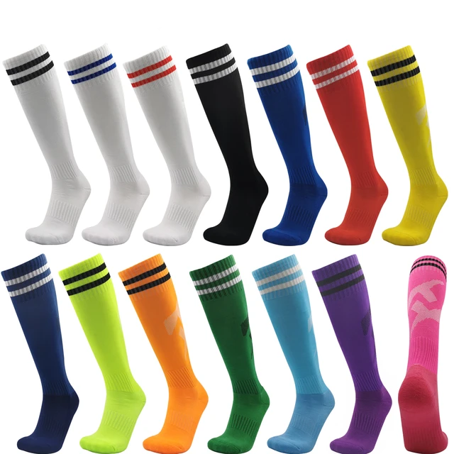 Football Socks Kids Children Soccer Stockings High Quality Long Tube Knee Cotton Legging Baseball Running Sport Boy Girl Socks 2