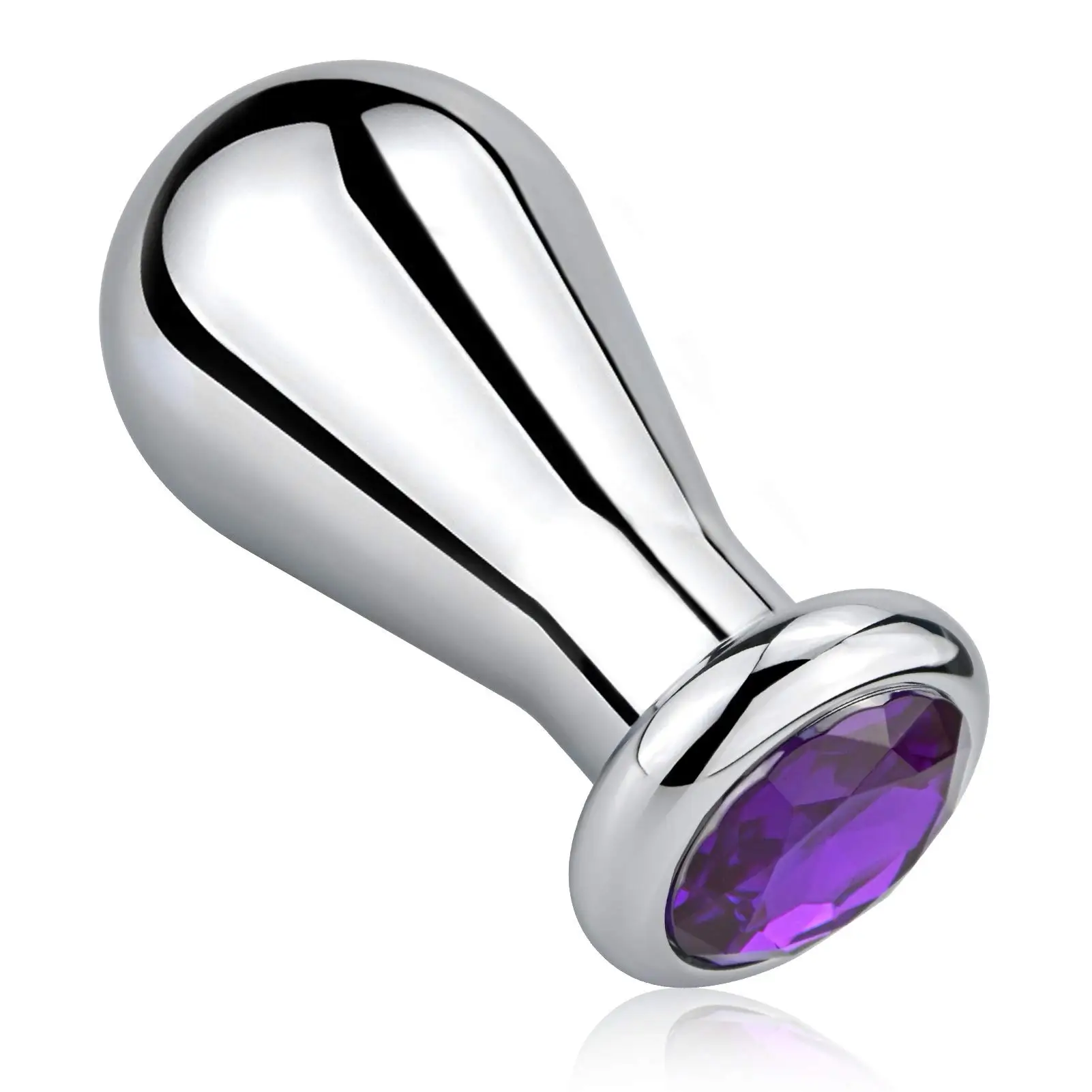 BDSM Large Anal Plug - Metal 1