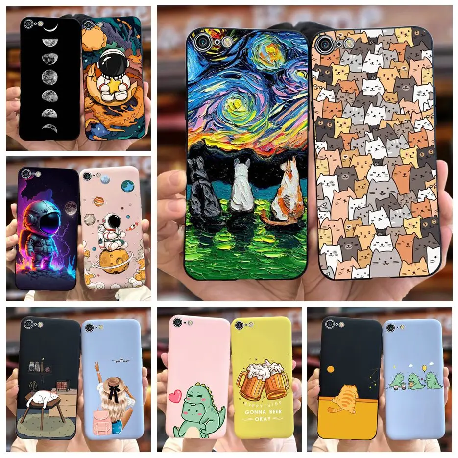 Per Iphone 6 6S Plus Custodia New Fashion Cartoon Cover Custodia Morbida In Silicone Per Iphone 6 Plus Iphone6 Matte Coque Fundas Bumper