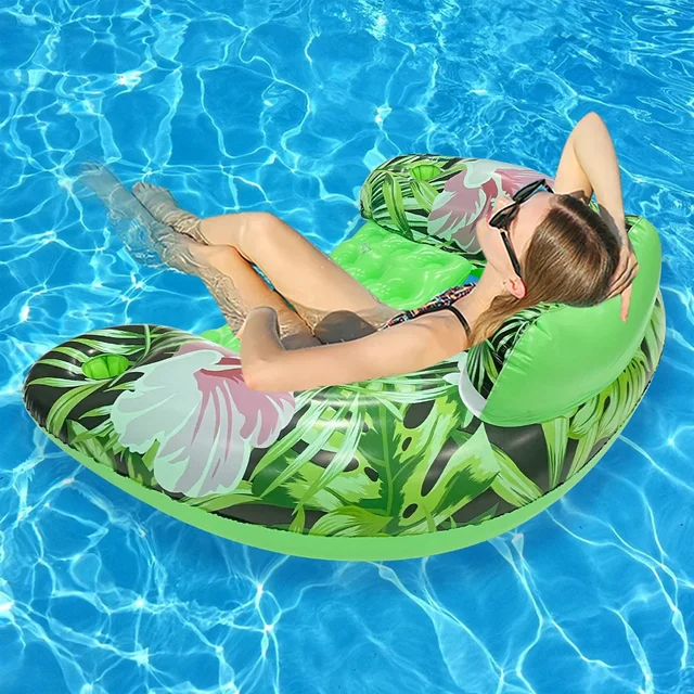 Inflatable Floating Pool Lounge Chair 6