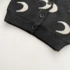 Spring And Autumn Newborn Baby Girls And Boys Baby Romper Coat Simple O-neck Sweater Long-sleeved Korean Fashion Soft Casual 6