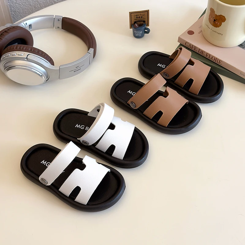 Fashion Spring Child Sandal Summer Shoe Boy Girl Slippers Soft Bottom Non-slip Kid Shoes Baby Velcro Beach Sandal Slippers baby shoes,kids shoes,children sandals,kids sandals,beach shoes