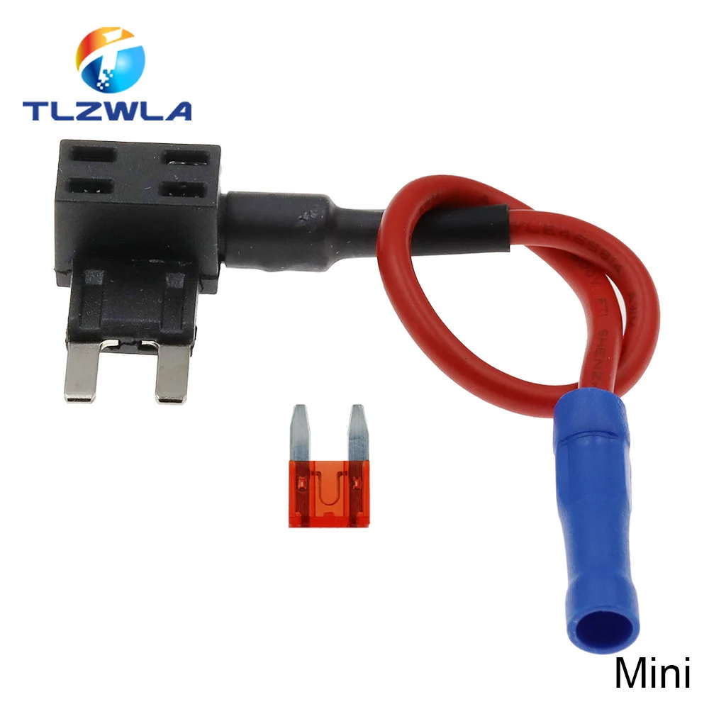 12V MINI SMALL MEDIUM Size Car Fuse Holder Add-a-circuit TAP thumbnail 7