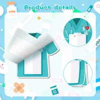 12 Styles, Nurse Doctor Pills Stationery Notes Hand Account Stickers Office Stationery Notebooks 2
