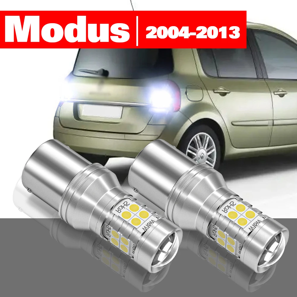 

For Renault Modus 2004-2013 2pcs LED Reverse Light Backup Lamp Accessories 2005 2006 2007 2008 2009 2010 2011 2012