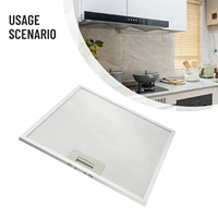 Extractor Vent Filter สําหรับเครื่องดูดควันสแตนเลสพร้อมระบบกรองหลายชั้นขนาด 320x320x9 มม. 1