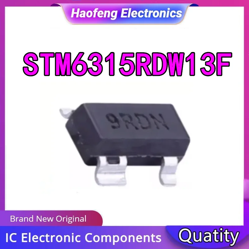

STM6315RDW13F Screen Print 9RDN SOT-143 Monitor Reset Chip