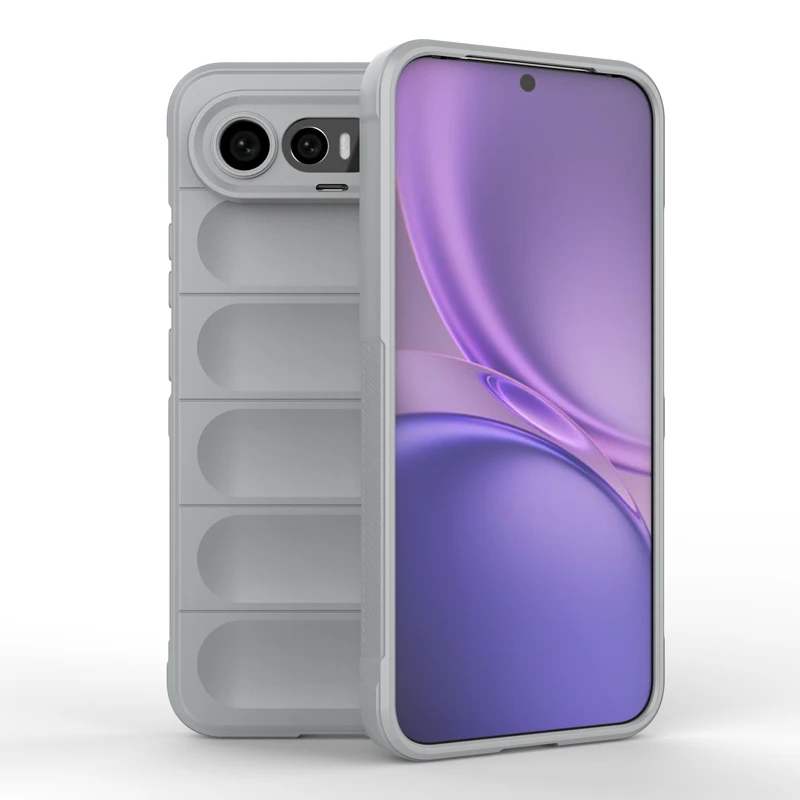 Shockproof Shield Soft Silicone TPU Phone Back Cover - Full Protection
