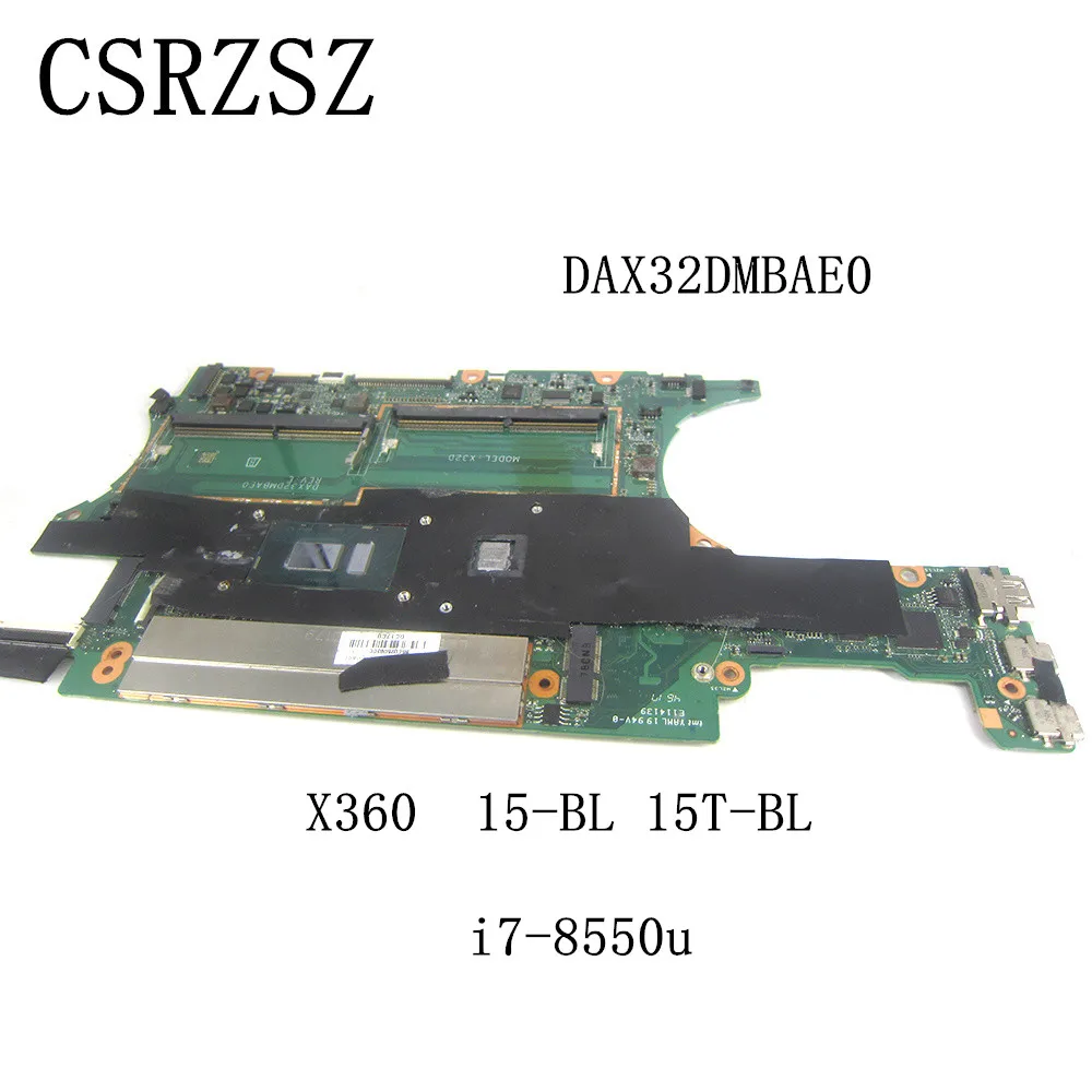 

For HP Spectre X360 15-BL 15T-BL Laptop motherboard DAX32DMBAE0 with i7-8550u CPU Test good