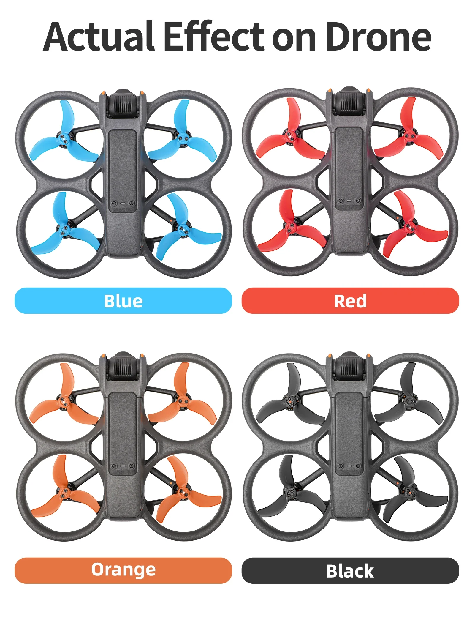 Propellers 4pcs 3032S Blade For DJI Avata 2 Drone propeller replacement parts drone propeller blades drone propeller drone propellers