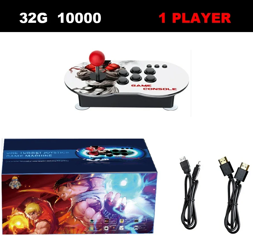 Retro Video Game 10000 Games Console Joystick with PS1 /GB/CPS/FC Games M9 4k 64G Portable Game Controller Video Game Consoles - 2