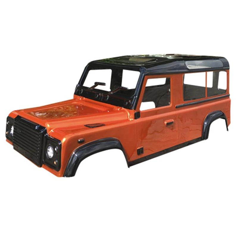 1:10 Rc Crawler Car Unpainted Clear Body Soft Shell 313 Wheelbase D110 Defender SCX10 90046 TRX4 Upgrade Modification Accessory