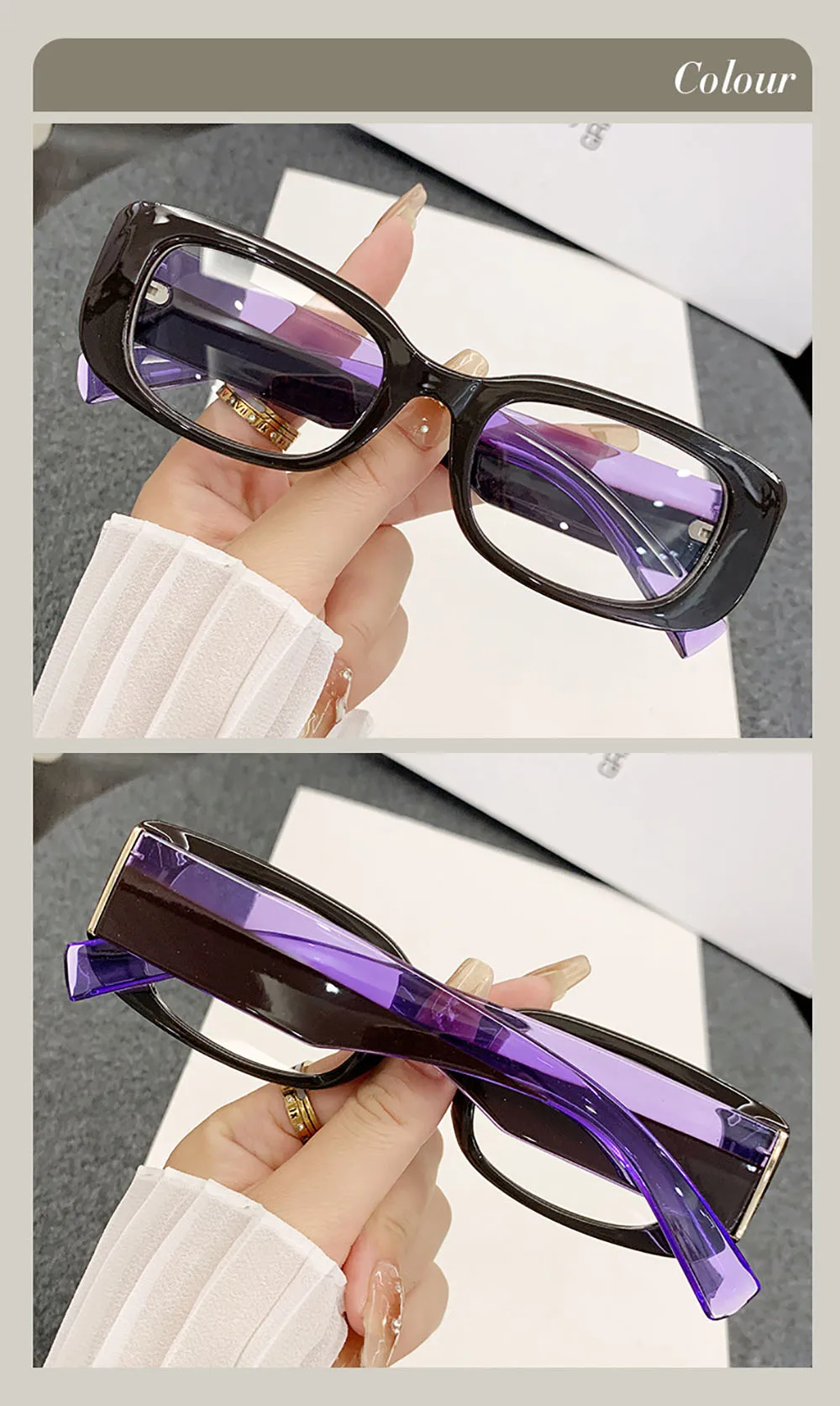 Blue Light Blocking Glasses Comfortable Retro Square Glasses Square Frame Glasses Classic Computer Optical Spectacles For Stage