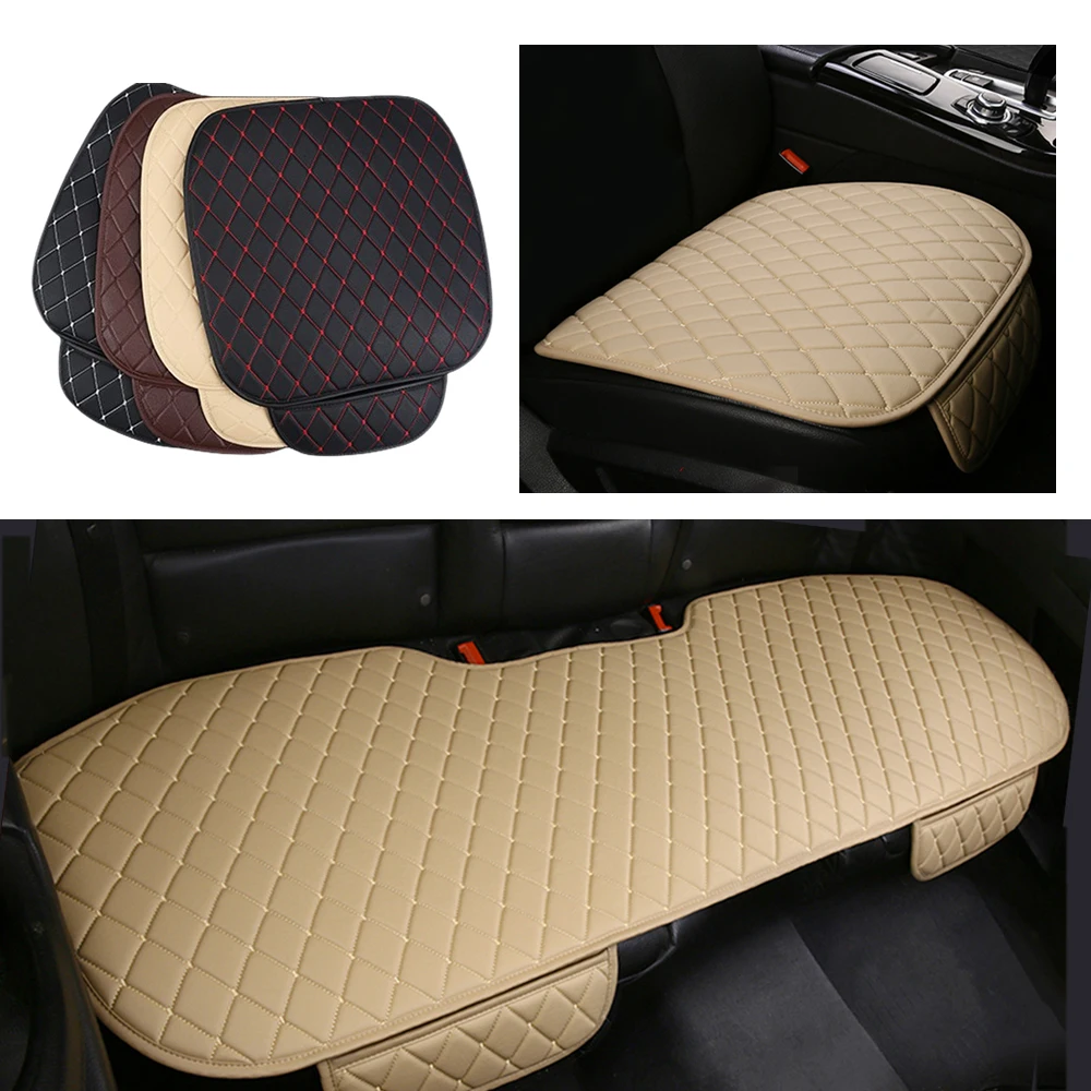 

Leather Car Seat Covers For Buick Enclave Lacrosse Excelle Regal Verano Encore GL8 Lucerne Universal Seat Covers Cushion Mat