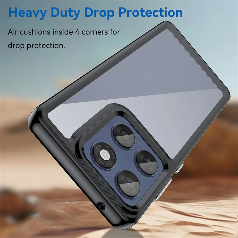 Transparent Colorful TPU Protective Phone Case Cover