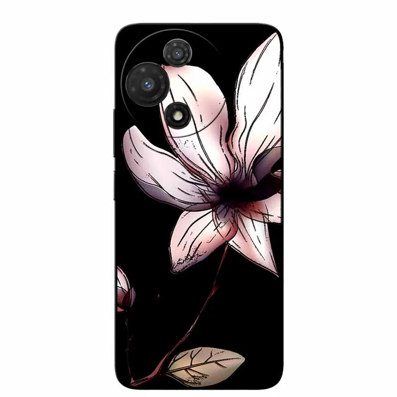3D Cartoon Embossed Retro Silicone Case with Anime Bumper