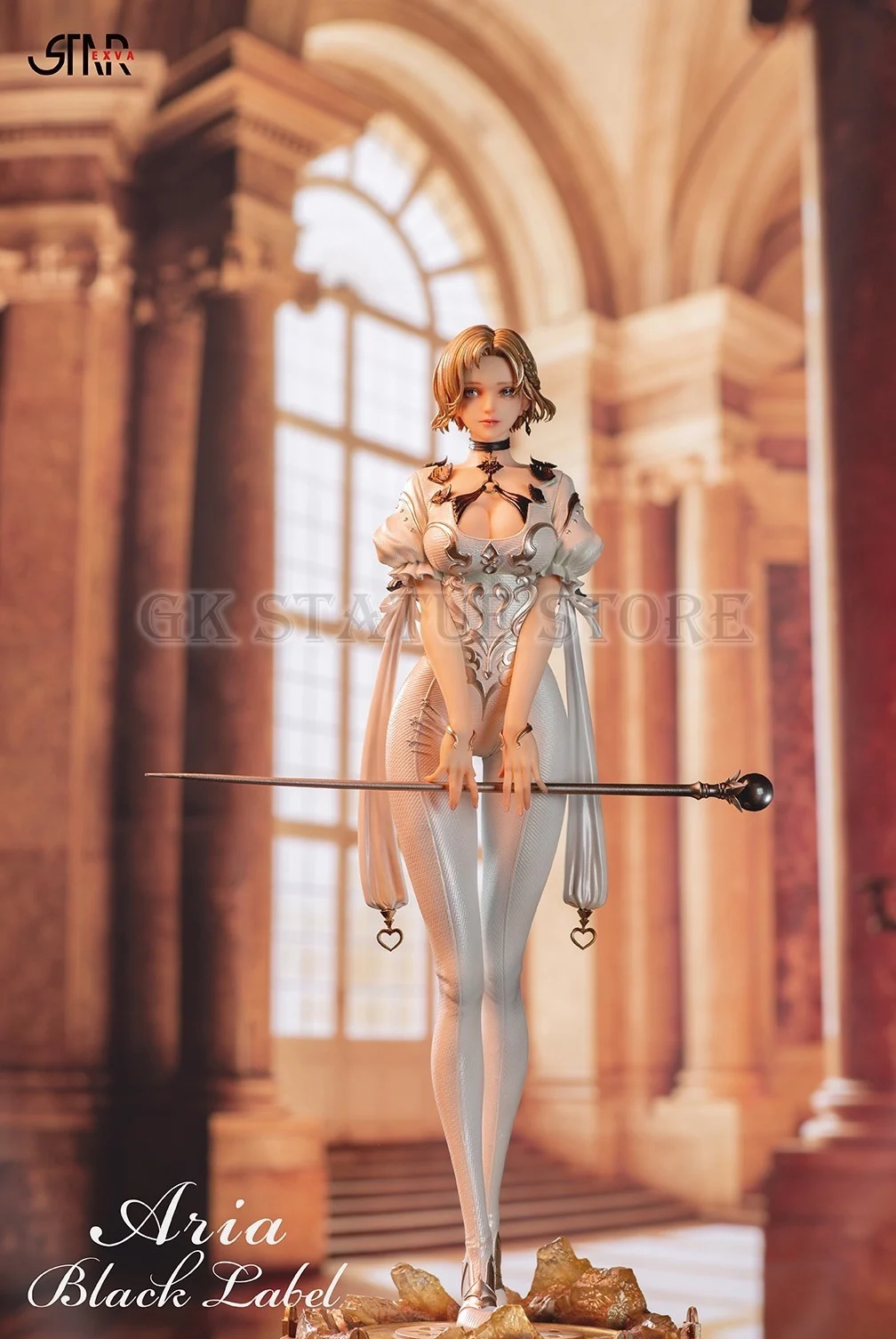 

Black Label Aria STAREXVA GK Original Product statue Anime model Toy Gift for kid