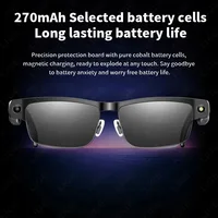 Hiwego New AI 4k Camera Smart Sunglasses Bluetooth Voice Call Music Smart Video Sound Record Translation Anti-Blue Light Glasses - Image 5