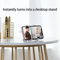 360 Clip Mobile Phone Holder Stand Portable Flexible Lazy Bed Desktop Bracket Desk Mount Stand Base For iPhone Samsung Xiaomi 4