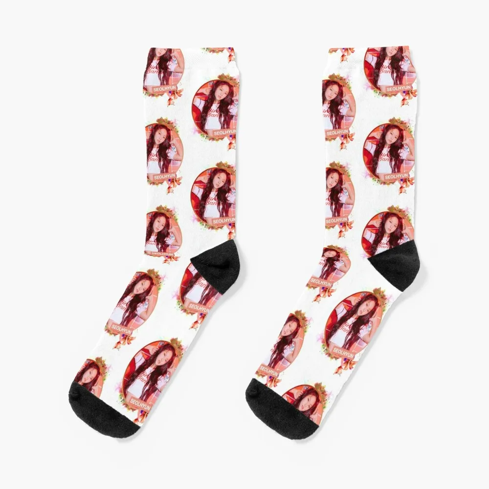 AOA - Seolhyun Socks Christmas Non-slip Socks For Girls Men's