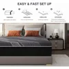 12 Inch Charcoal Memory Foam Mattress in a Box, CertiPUR-US Certified, Fiberglass Free, Cooling Gel Double Mattress 6