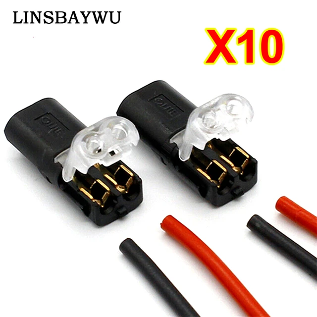 Connecteur De Câble De Voiture, 10 Pièces, 12v, Bloc De Connexion De Borne  De Connexion - Terminaux - AliExpress