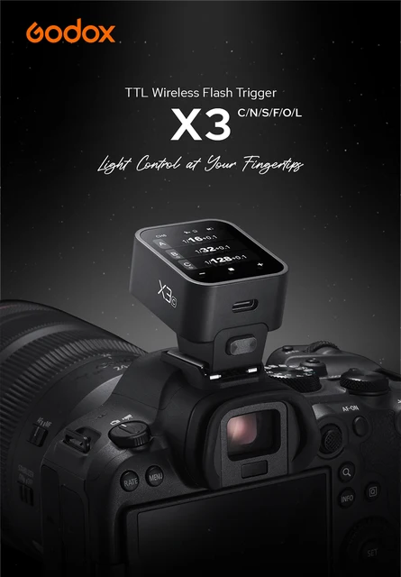 Godox IT30 Pro F TTL Mini Flash For Fujifilm Cameras - Built-in Diffuser, HSS 1/8000s, 2.4G Wireless Master/Receiver