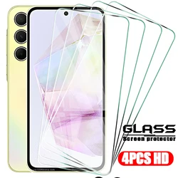 Premium Tempered Glass Screen Protectors - 1 to 4 Pack for Galaxy M34 5G (4pcs HD)