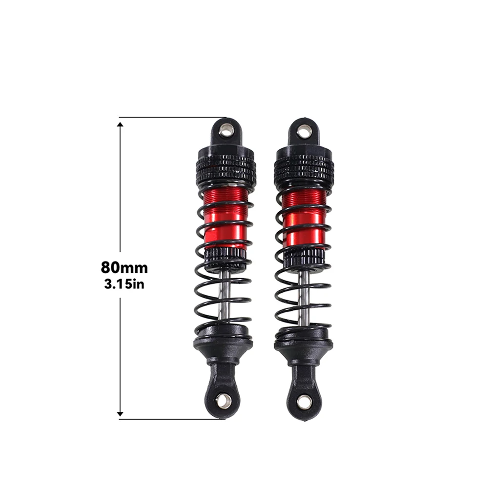 Für Wltoys 144001 -02 144010 124007 124008 124016 124018 124019 Metall Stoßdämpfer Öl Dämpfer RC Auto Upgrade Teile Zubehör – Detail 8