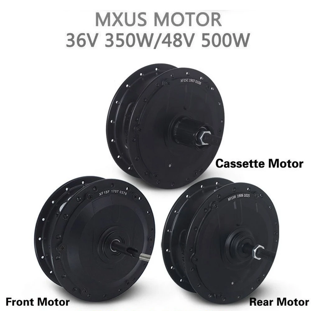 36V 350W 48V 500W Wheel Hub Motor Electric Bike Motor High Speed Brushless Gear Ebike Hub E-bike Front Rear Wheel Drive