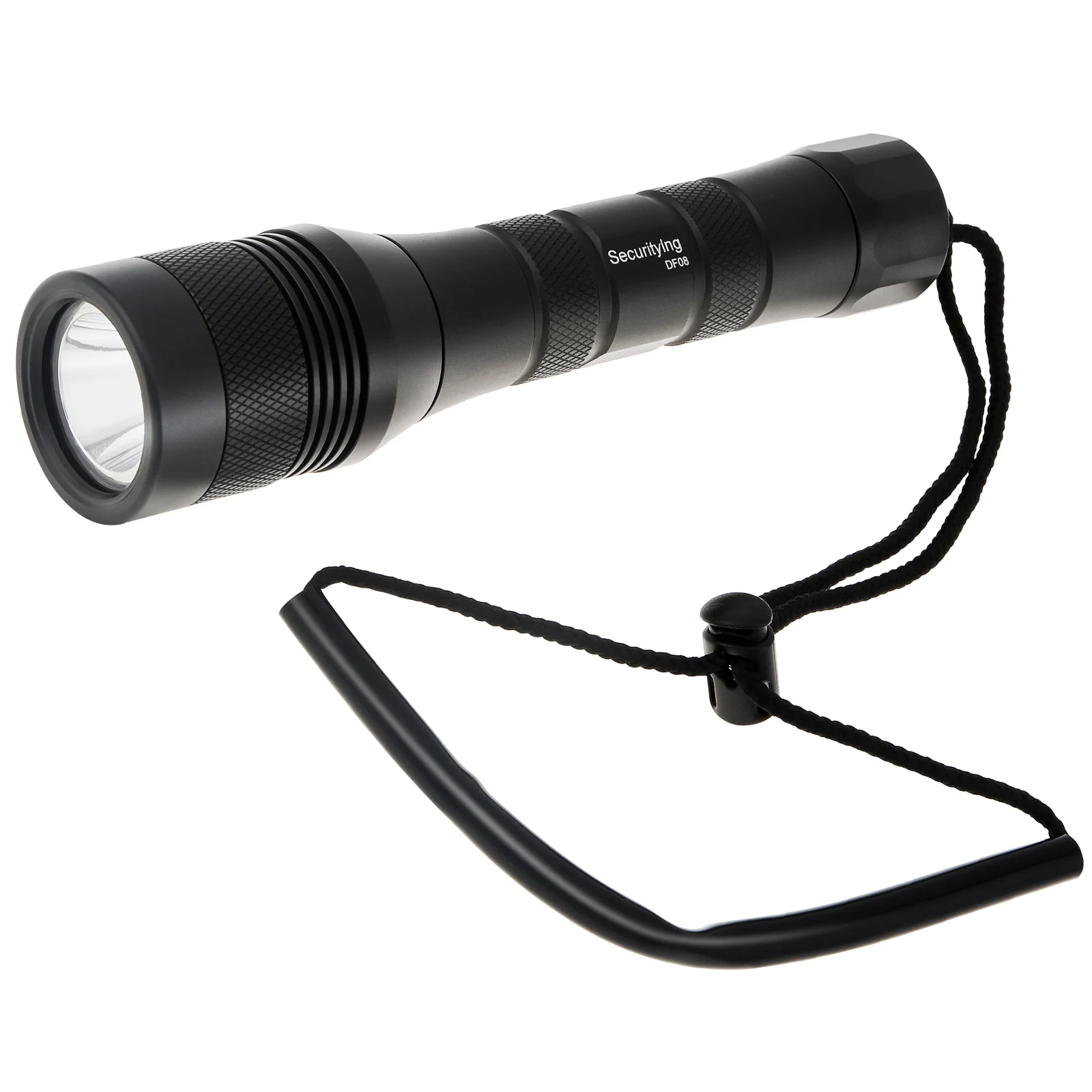 SecurityIng IPX8 Waterproof Scuba Diving Flashlight 1050 Lumen 150m Underwater 6500K Dive Flashlight with 9 Degree Beam Angle