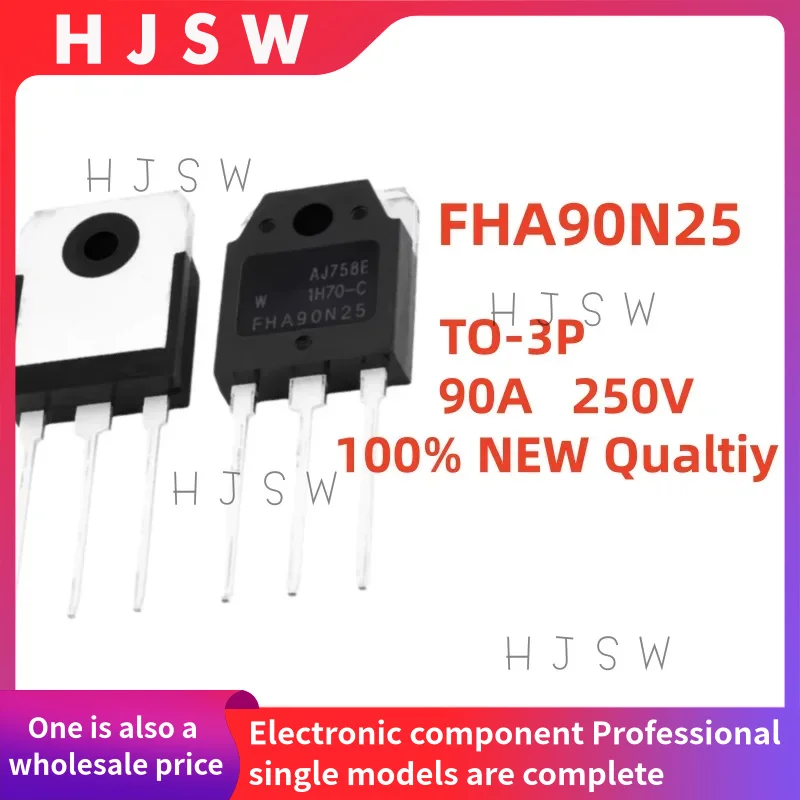 High Quality 90A 250V MOS Field-Effect Transistor Pack - TO-3P Package (5/10/20 PCS)