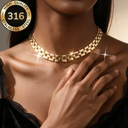 Silver Cuban Link Chain Necklace - Chic & Fashionable Jewelry (Gold - color)