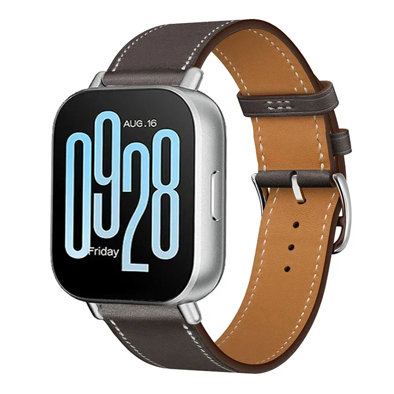 Elegant Leather Bracelet Loop Wrist Strap - Premium 22mm Accessory Band