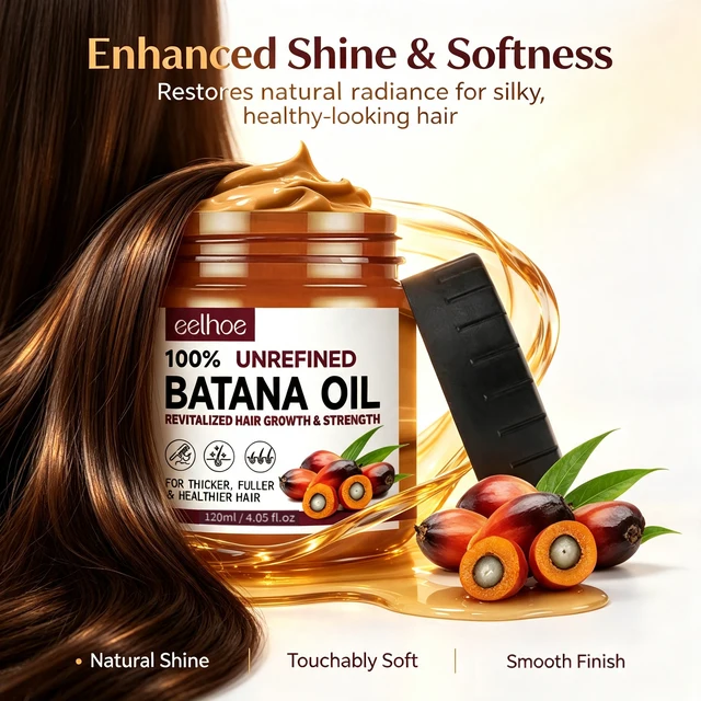 Magical Batana Hair Mask For Maltreated Hair 5Seconds Repairing Damaged Frizzy Hairs Smoothing Nourish Straightening Hair Care