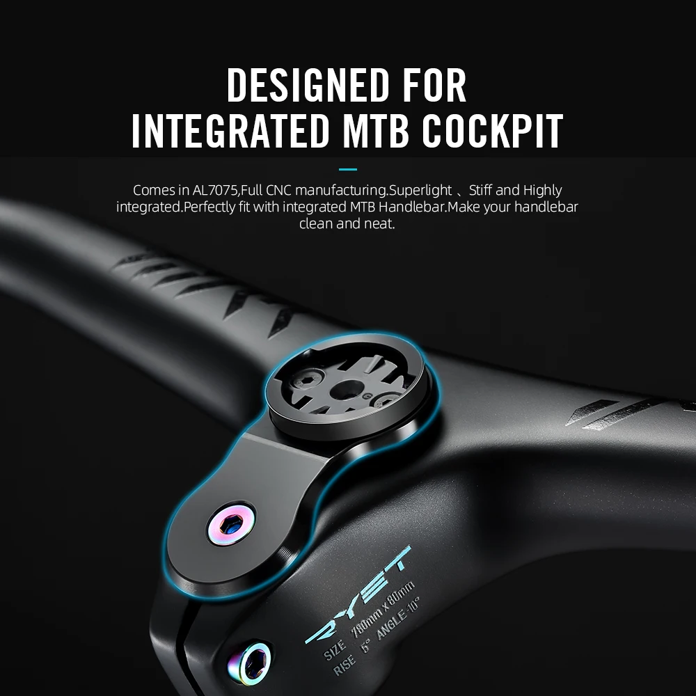 Bicycle Headset Cap Stem Steerer Fork Tube Cover Computer Mount