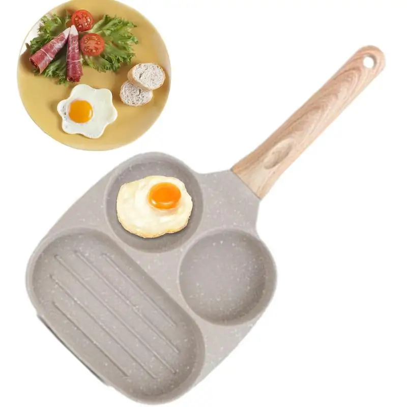 

Egg Pan Cast Iron Skillet Frying Pan With Dual Drip Toxin Free Stir Fry Pot Ceramic Coating Kitchen Nonstick Skillet Soup Milk