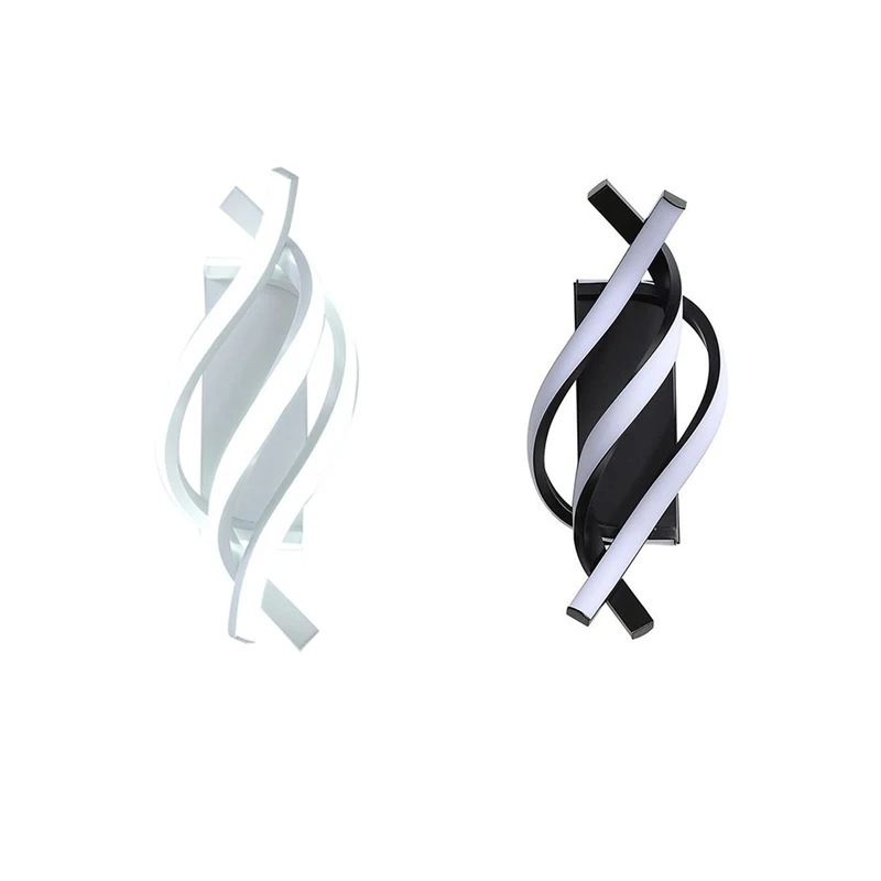 

Настенный светильник, настенное бра, внутренняя настенная лампа для гостиной, коридора, лестницы, спальни, современная прикроватная лампа (холодный белый)